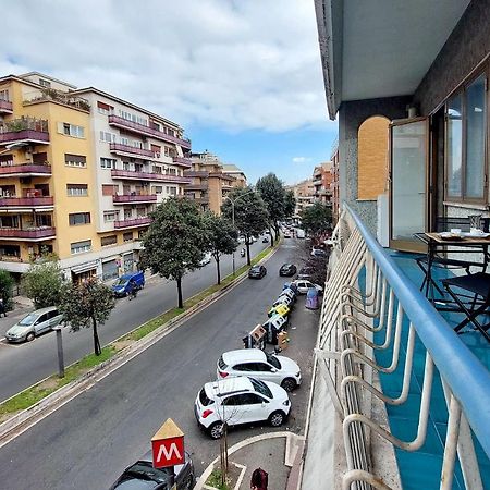 4Bnb - Cozy Albornoz Flat Rome Bagian luar foto