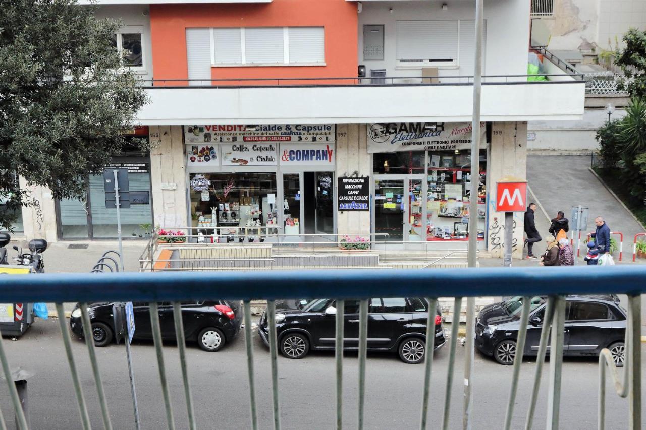 4Bnb - Cozy Albornoz Flat Rome Bagian luar foto