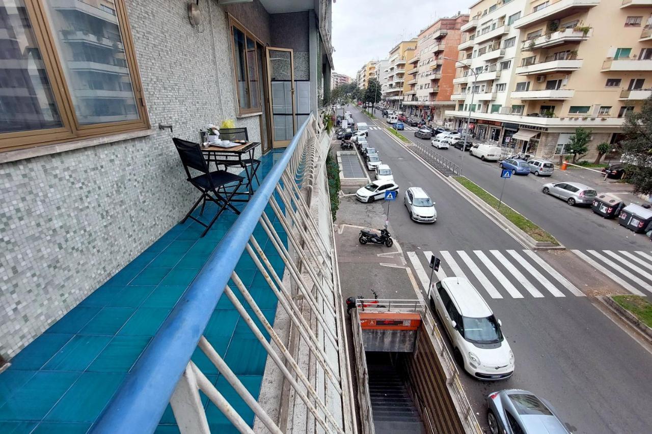 4Bnb - Cozy Albornoz Flat Rome Bagian luar foto