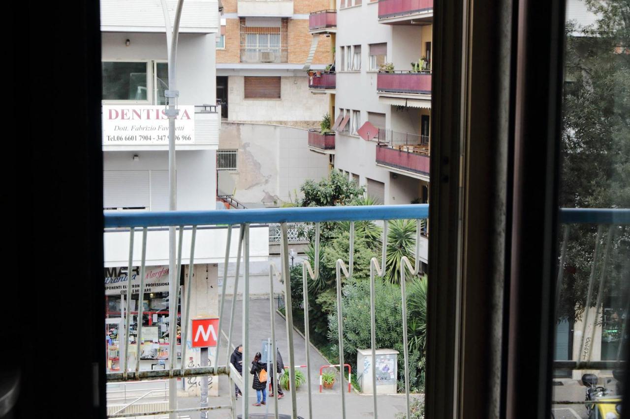 4Bnb - Cozy Albornoz Flat Rome Bagian luar foto