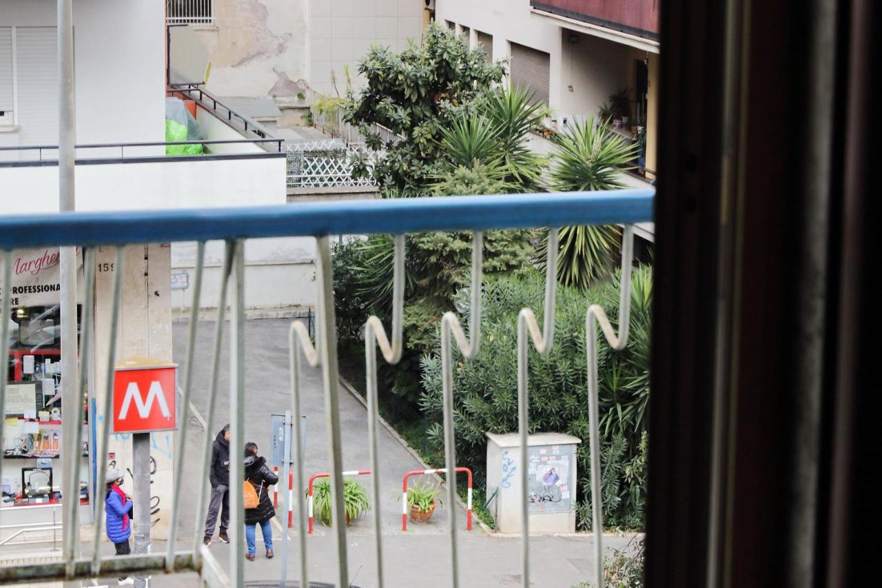 4Bnb - Cozy Albornoz Flat Rome Bagian luar foto