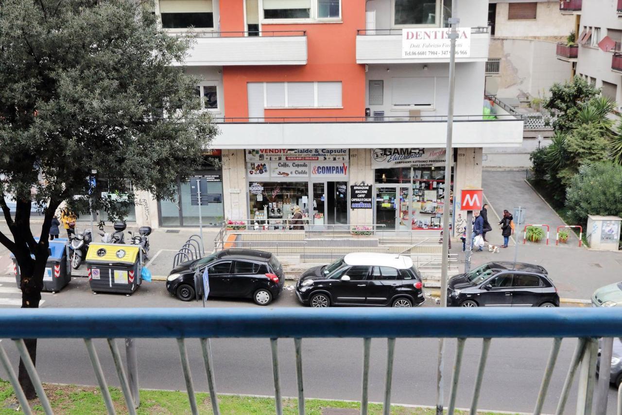 4Bnb - Cozy Albornoz Flat Rome Bagian luar foto