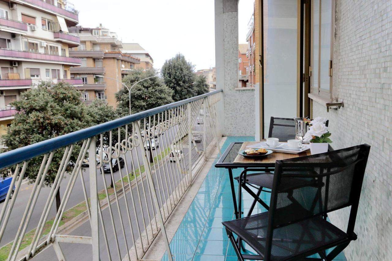 4Bnb - Cozy Albornoz Flat Rome Bagian luar foto