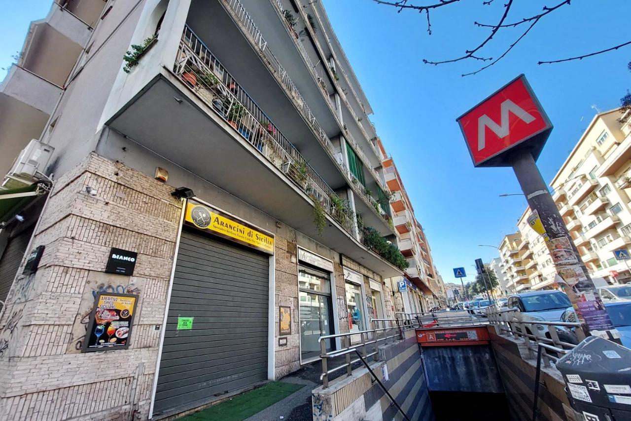 4Bnb - Cozy Albornoz Flat Rome Bagian luar foto
